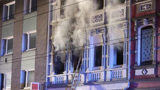 Brandanschlag in der Grünewalder Straße in Solingen, bei dem vier Menschen getötet wurden (25.03.2024).