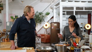 Björn Freitag und Graziella Lindner.