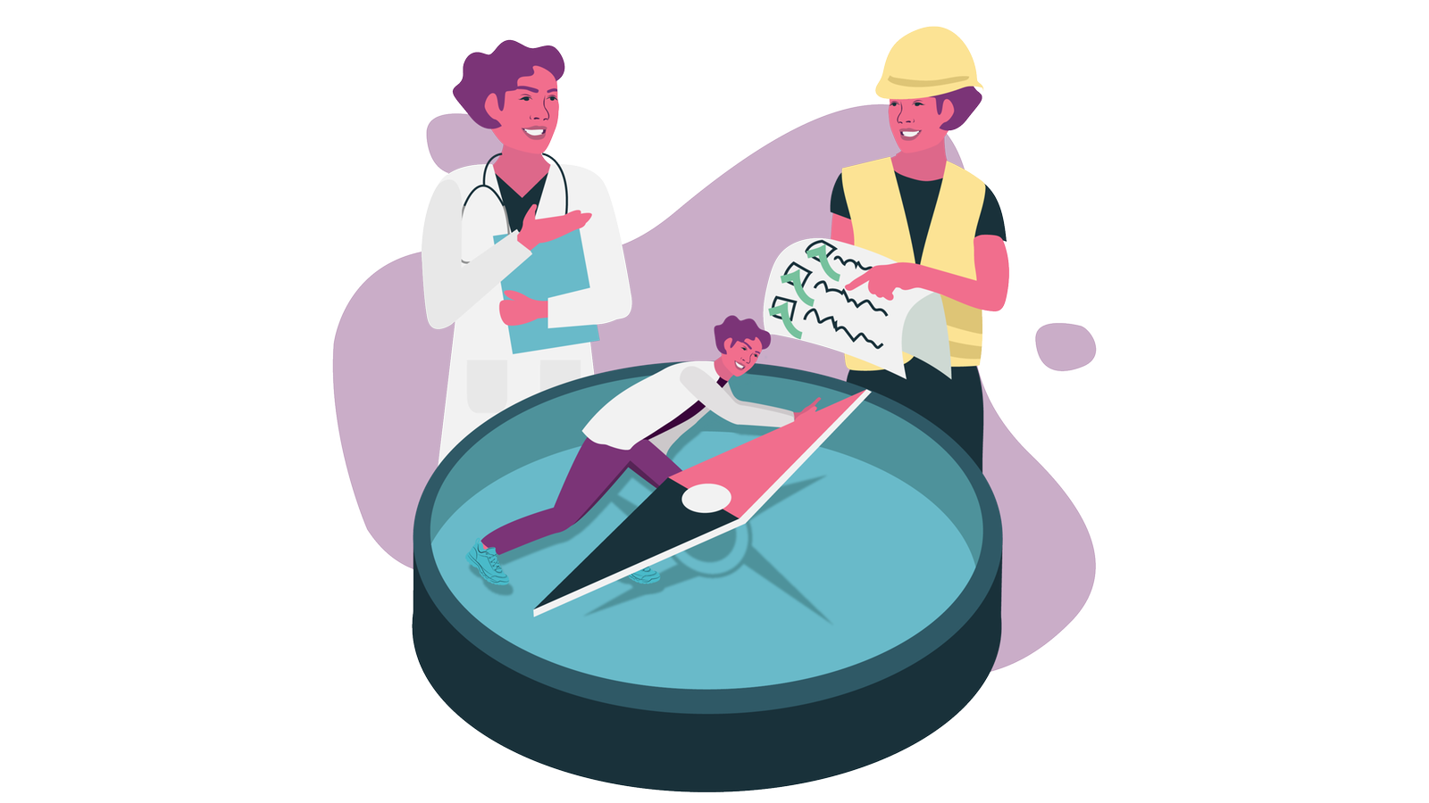 Berufliche Orientierung, Berufsleben, Beruf, Studium, Ausbildung, Job, Quereinstieg, Entscheidung; Jobwahl | Bildquelle: WDR/kugelzwei Berufliche Orientierung, Berufsleben, Beruf, Studium, Ausbildung, Job, Quereinstieg, Entscheidung; Jobwahl