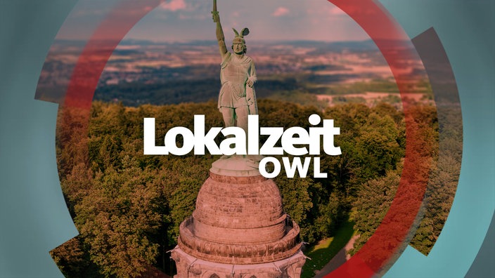 Panorama-Aufnahme von OWL, umgeben von einem runden Rahmen