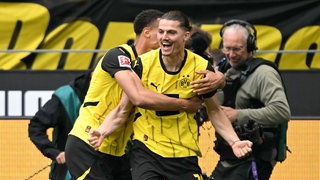 Borussia Dortmund und Holstein Kiel in Dortmund
