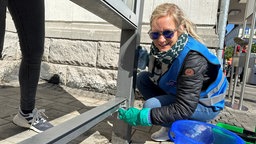 Frühjahrsputz im Hbf Hamm | Bildquelle: WDR/Lars Faulenbach Frühjahrsputz im Hbf Hamm