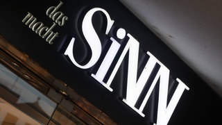 Der Schriftzug Sinn